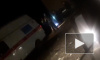 Штормовой ветер в Петербурге впечатал легковушку в отбойник