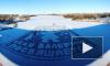 В Амурской области скончался художник, 10 лет рисовавший на льду гигантские новогодние открытки