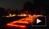 В Петербурге в ночь на 22 июня выложили панно из 10 тысяч свечей