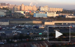 Шестибалльная пробка замедлила Витебский проспект
