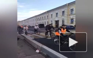 Акция "На работу на велосипеде" стартовала в Петербурге