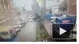 Появилось видео момента взрыва в Измире