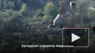 Опубликовано видео взаимодействия БПЛА и тяжелой артиллерии под Донецком