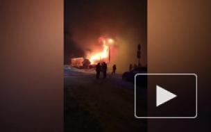 В Красном селе дотла сгорел дом многодетной семьи