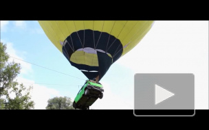 В Новосибирске запустили в воздух первую летающую машину 