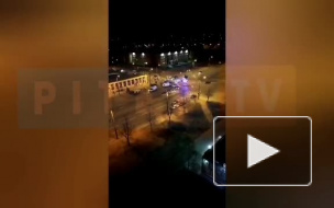  На пересечении проспекта Просвещения и улицы Есенина произошло массовое ДТП