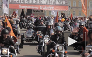 В Петербурге прошел Harley Days 2015