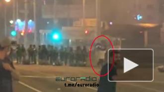 Момент убийства белоруса силовиками попал на видео