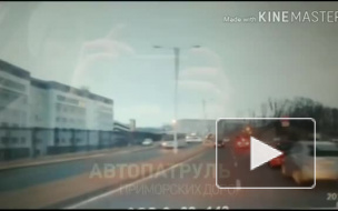 Видео 18+: Во Владивостоке дама-водитель сбила группу пешеходов