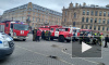 Видео: "Сенную" вновь закрыли, около станции дежурят спасатели