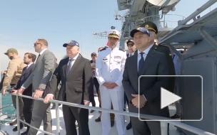 В Одессе прошел военно-морской парад в честь дня ВМС Украины