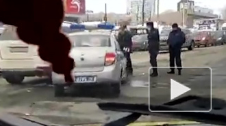 Автомобиль Росгвардии попал в жесткое ДТП в Челябинске  