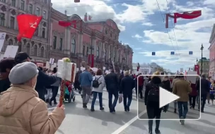 В шествии "Бессмертного полка" приняли участие более миллиона человек в Петербурге