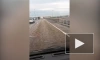 Видео: участок КАД на юге Петербурга превратился в каменистую дорогу