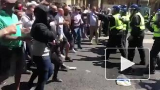 В Лондоне начались столкновения протестующих с полицией