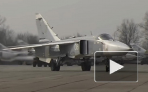 Российские Су-24 ВКС нанесли удары по террористам в Идлибе 