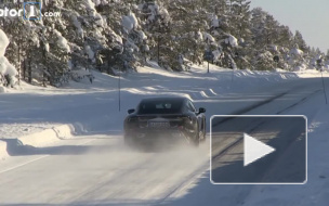 Появилось видео испытания первого электрокара Porsche 