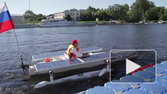 На "Солнечной регате" в Петербурге показали яхты на солнечных батареях