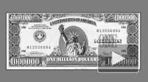 В Турции изъяли купюру в миллион долларов