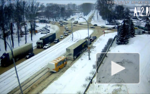 Авария в Кемерово на проспекте Шахтеров.