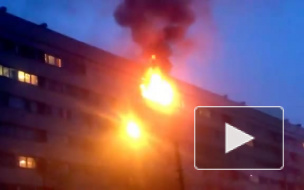 В Петербурге в жилой девятиэтажке прогремел взрыв