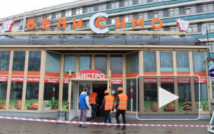 На Политехнической сносят незаконное бистро "Белиссимо"