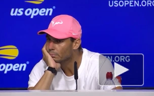 Рафаэль Надаль разбил себе нос ракеткой во время матча на US Open