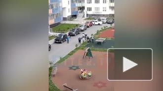 Жителей Мурино напугало представление двух пьяниц-театралов