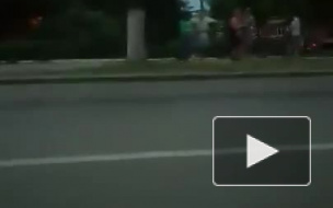 Появилось видео с места тройного ДТП в Пензе 