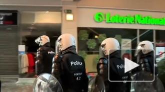 Одиннадцать полицейских пострадали во время беспорядков в Бельгии