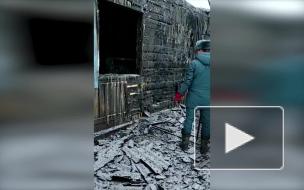 При пожаре в Иркутской области погибли женщина и двое детей