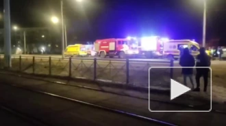 В Петербурге в массовом ДТП с автобусом погиб 20-летний водитель "легковушки"