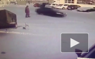 Жуткие кадры из ЯНАО: В Губкинском иномарка на полном ходу сбила пешехода