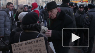 Акция у Гостиного двора закончилась, не успев толком начаться