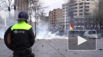 В Амстердаме вновь прошли протесты