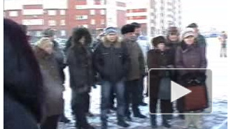 Митинг в поселке Тельмана 28.01.2012