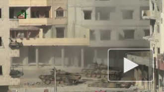 Уничтожение сирийского Т-72 в Дамаске попало на видео