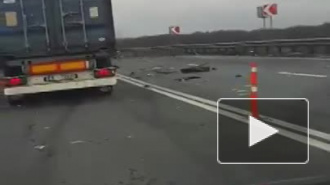 В Сети появилось видео с места страшной аварии под Смоленском