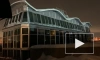 Появилось видео с места подтопления ресторана "Акварель" на Биржевом мосту