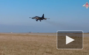 Минобороны показало кадры боевых вылетов Су-25