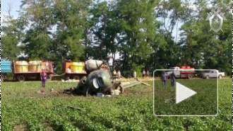 На Кубани разбился пилот во время жесткой посадки вертолета Ми-2