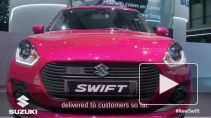 Появилось видео с новым Suzuki Swift на презентации в Женеве