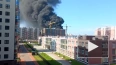 Видео: в Буграх горит крыша новостройки