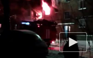 Видео: в Омске в жилом доме произошёл взрыв бытового газа