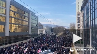 Саакашвили привезли в суд для рассмотрения дела о разгоне митинга