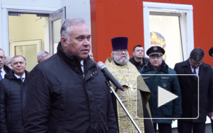 В Семиозерье открылось новое пожарное депо за 45 млн рублей