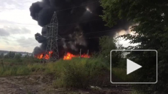 Во Всеволожском районе горит склад