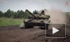 Минобороны показало кадры боевой работы танков Т-80БВ