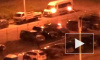 Видео: ночью на платной стоянке сгорела машина