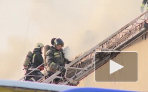 В ночном пожаре на Савушкина пришлось эвакуировать людей